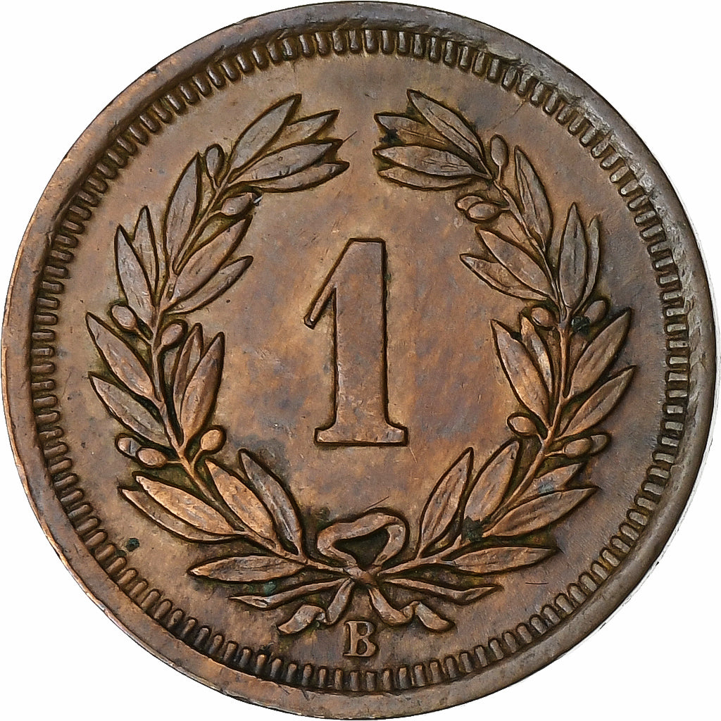 Suiza, Rappen, 1924, Bern, Bronce, MBC+, KM:3