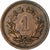 Suiza, Rappen, 1924, Bern, Bronce, MBC+, KM:3