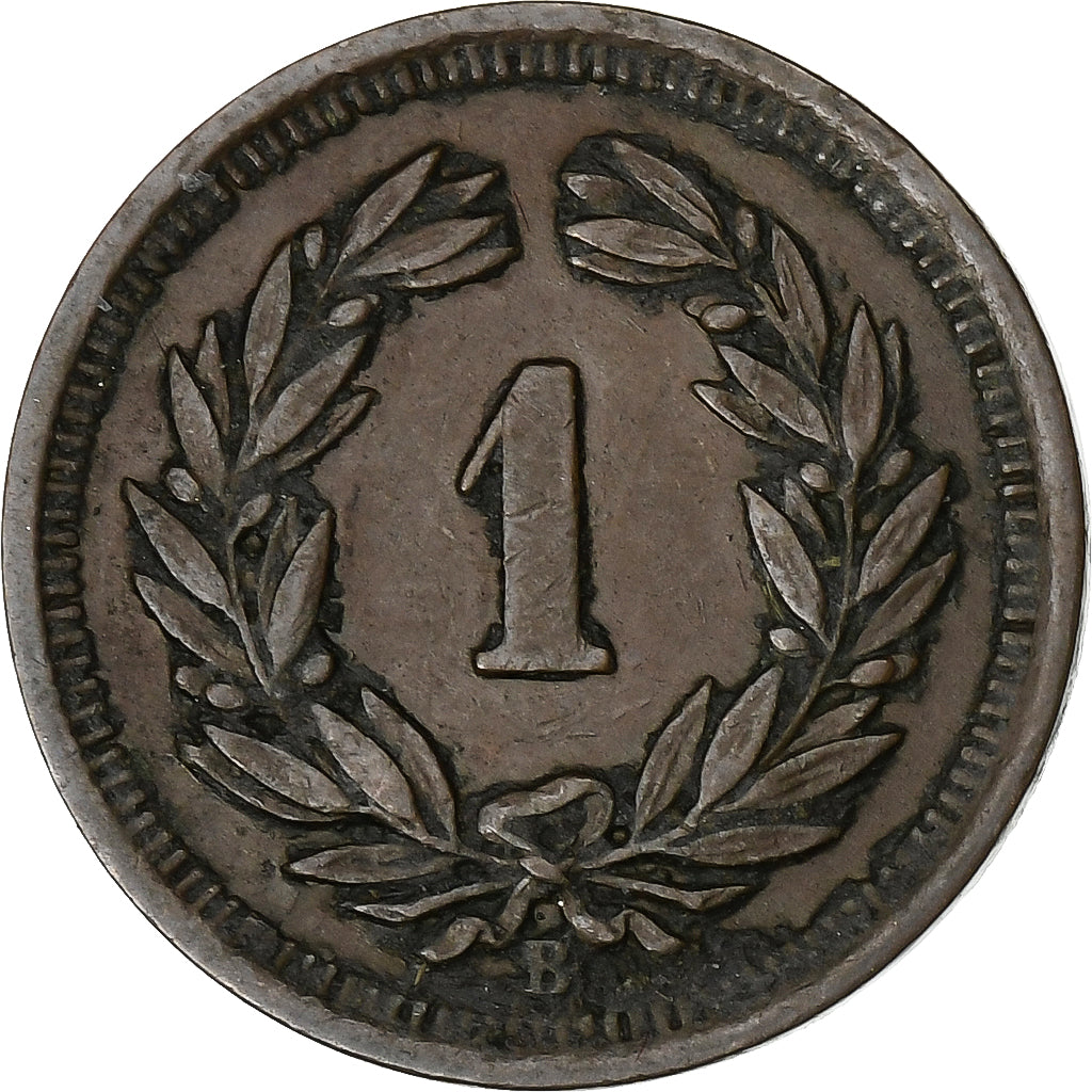 Suiza, Rappen, 1924, Bern, Bronce, MBC, KM:3