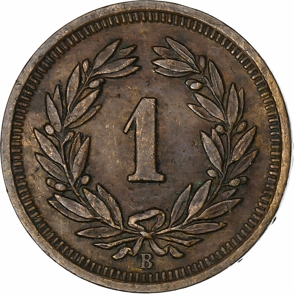 Suiza, Rappen, 1929, Bern, Bronce, BC+, KM:3