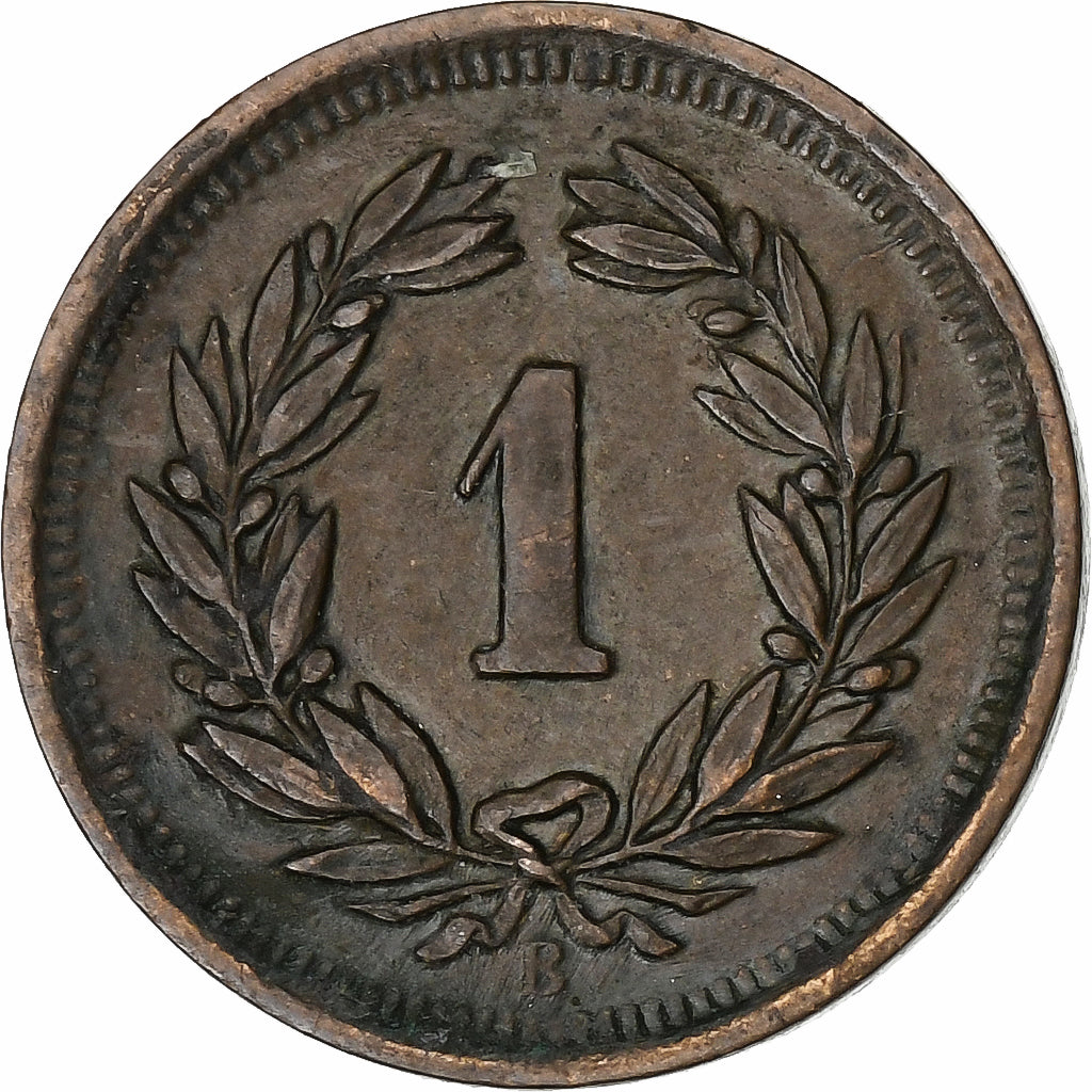 Suiza, Rappen, 1938, Bern, Bronce, MBC, KM:3