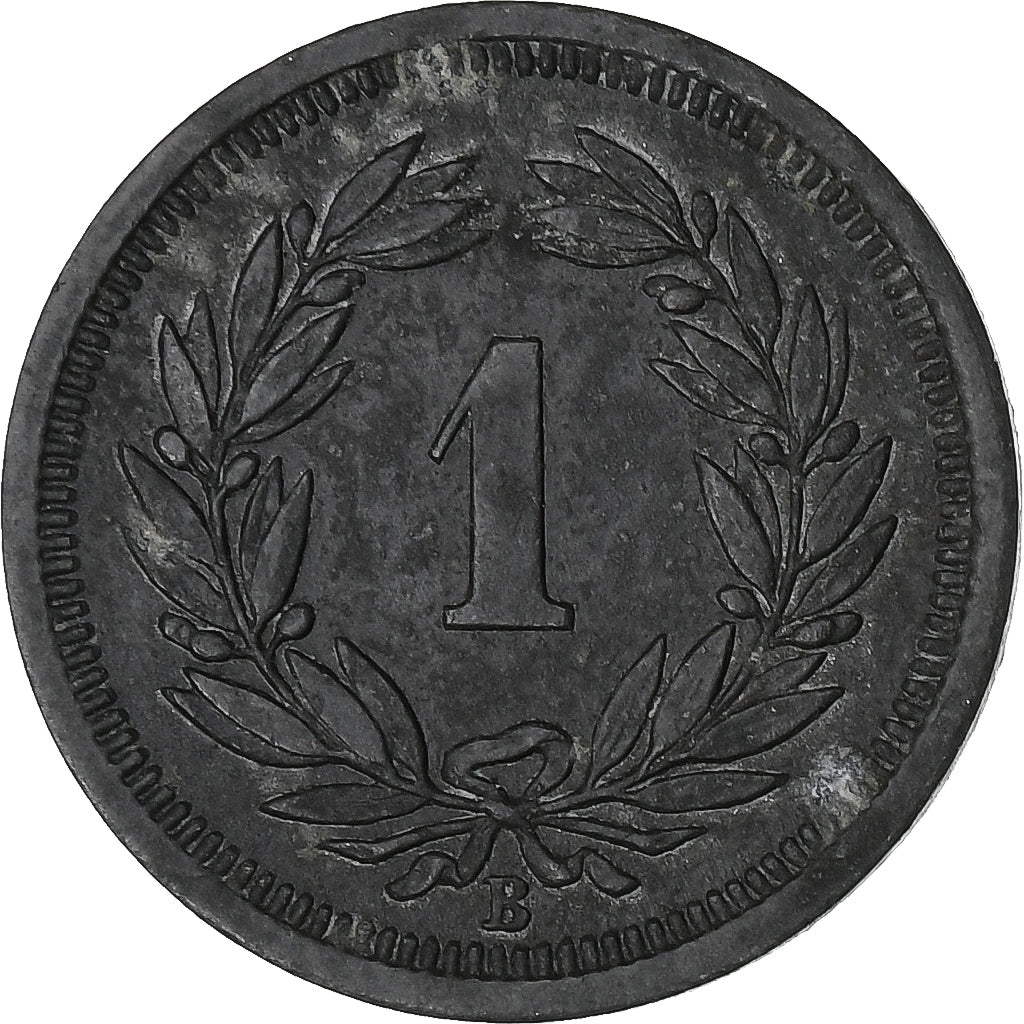 Suiza, Rappen, 1946, Bern, Cinc, BC+, KM:3