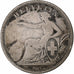 Suiza, Franc, 1861, Bern, Plata, BC+, KM:9a