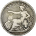 Schweiz, Franc, 1861, Bern, Silber, S, KM:9a