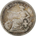 Switzerland, Franc, 1861, Bern, Silver, VF(20-25), KM:9a