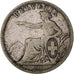 Zwitserland, Franc, 1861, Bern, Zilver, FR, KM:9a