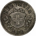 Switzerland, 10 Rappen, 1876, Bern, Billon, EF(40-45), KM:6