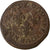 Frankreich, Louis XIII, Double tournois de Warin, 1642, Bordeaux, Kupfer, S