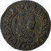 Frankreich, Louis XIII, Double Tournois, 1625, Riom, Kupfer, S, Gadoury:9