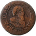 Francia, Maximilien I of Bethune, Double Tournois, 1636, Henrichemont, Rame, MB