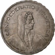 Switzerland, 5 Francs, Herdsman, 1933, Bern, Silver, EF(40-45), KM:40