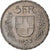 Switzerland, 5 Francs, Herdsman, 1933, Bern, Silver, EF(40-45), KM:40
