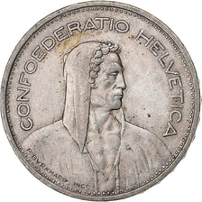 Switzerland, 5 Francs, Herdsman, 1949, Bern, Silver, VF(30-35), KM:40