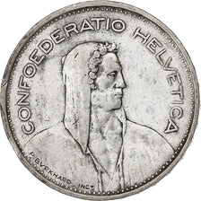 Switzerland, 5 Francs, Herdsman, 1951, Bern, Silver, VF(30-35), KM:40