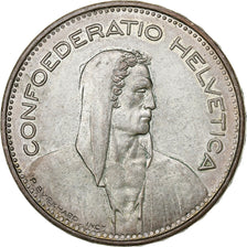 Switzerland, 5 Francs, Herdsman, 1965, Bern, Silver, AU(55-58), KM:40