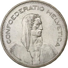 Switzerland, 5 Francs, Herdsman, 1965, Bern, Silver, AU(55-58), KM:40