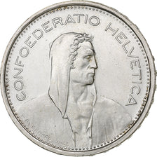 Switzerland, 5 Francs, Herdsman, 1967, Bern, Silver, AU(55-58), KM:40