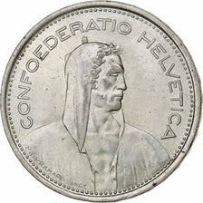 Switzerland, 5 Francs, Herdsman, 1969, Bern, Silver, EF(40-45), KM:40