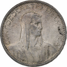 Svizzera, 5 Francs, Herdsman, 1923, Bern, Argento, BB, KM:37