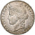 Zwitserland, 5 Francs, Helvetia, 1890, Bern, Zilver, ZF, KM:34
