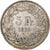 Suíça, 5 Francs, Helvetia, 1874, Bern, Prata, EF(40-45), KM:11