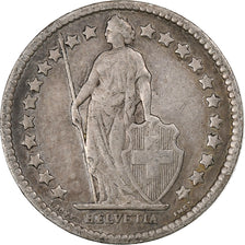 Switzerland, 1/2 Franc, 1899, Bern, Silver, VF(30-35), KM:23