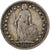 Suiza, 1/2 Franc, 1903, Bern, Plata, BC+, KM:23
