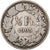 Suiza, 1/2 Franc, 1905, Bern, Plata, BC+, KM:23