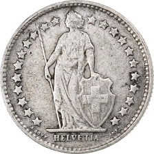 Switzerland, 1/2 Franc, 1906, Bern, Silver, EF(40-45), KM:23