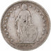 Suisse, 1/2 Franc, 1907, Bern, Argent, TB+, KM:23