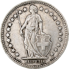Switzerland, 1/2 Franc, 1909, Bern, Silver, EF(40-45), KM:23