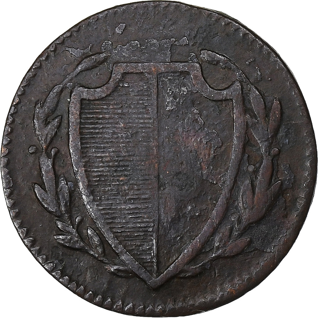 CANTONES SUIZOS, LUZERN, 1 Rappen, 1831, Bern, Cobre, BC+, KM:115