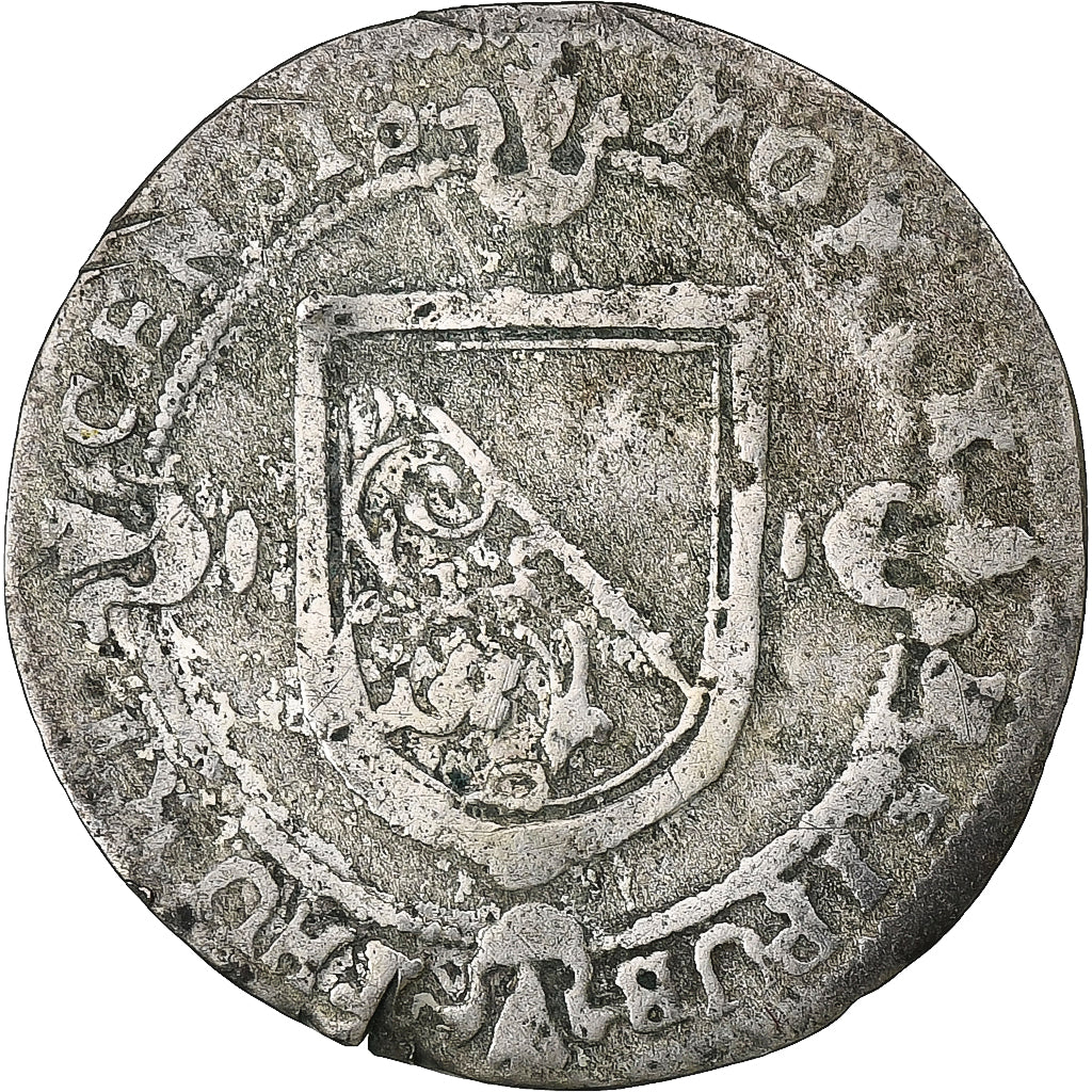 CANTONES SUIZOS, ZURICH, 1 Schilling, 1747, Vellón, BC+, KM:148