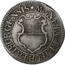 SWISS CANTONS, FREIBURG, 2 Kreuzer, 1789, Billon, VF(20-25)