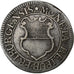 SWISS CANTONS, FREIBURG, 2 Kreuzer, 1789, Billon, VF(20-25)