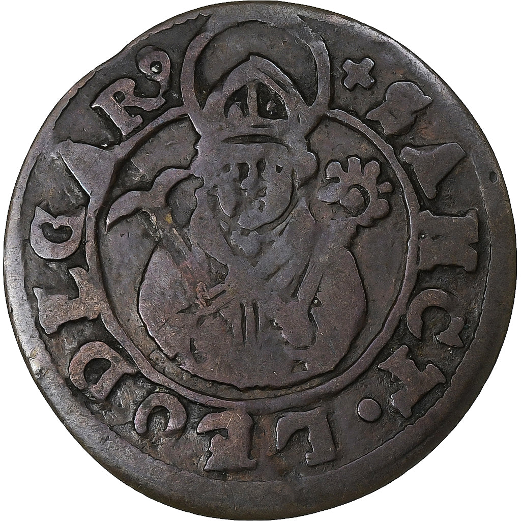 SWISS CANTONS, LUZERN, 1 Schilling, 1647, Billon, VF(30-35)