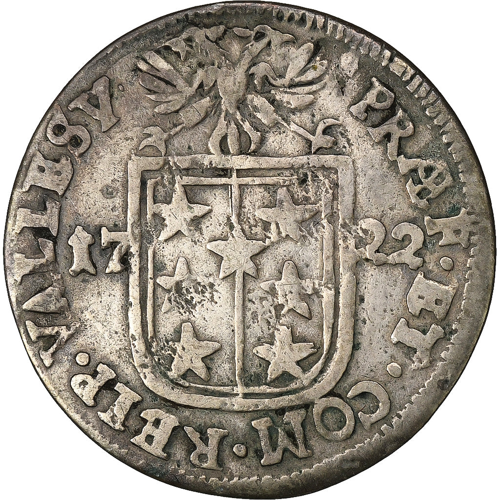 CANTONES SUIZOS, Évêché de Sion (Valais), Franz Joseph Supersaxo, 1 Batz