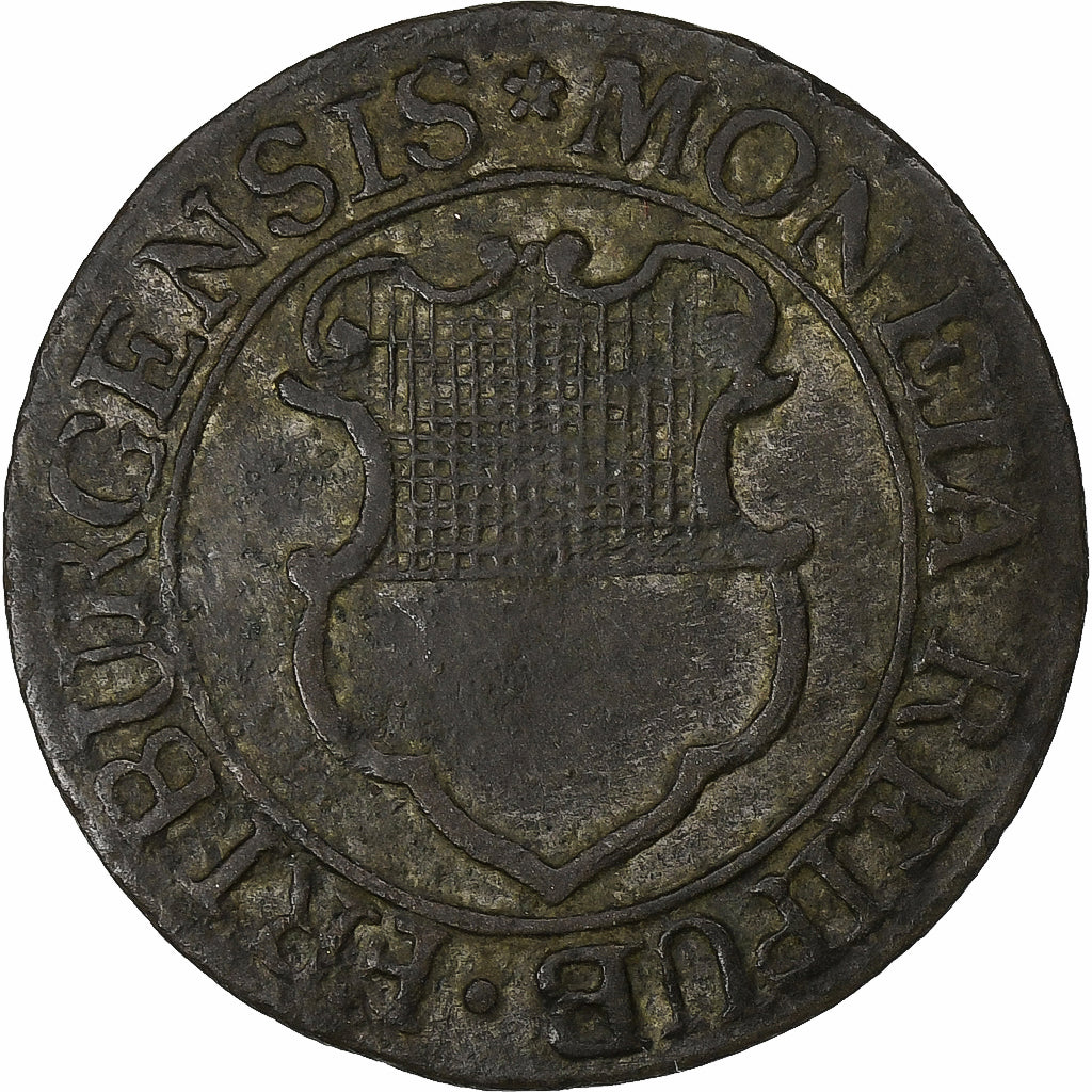 CANTONES SUIZOS, FREIBURG, 2 Kreuzer, 1788, Vellón, BC+