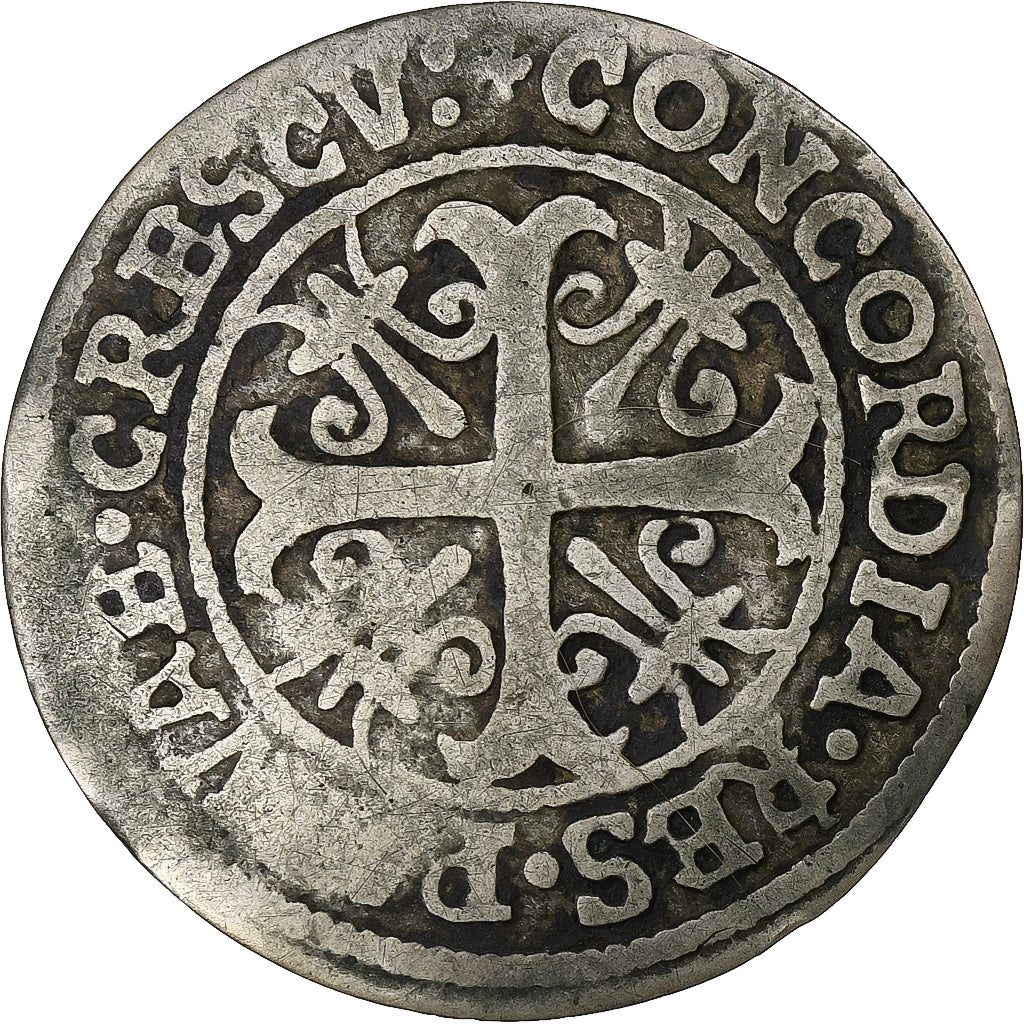 Cantons Suisses, LUZERN, Batzen, 1622, Bern, Billon, TB