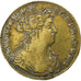 France, Token, Marie-Thérèse, 1677, Paris, Brass, EF(40-45)