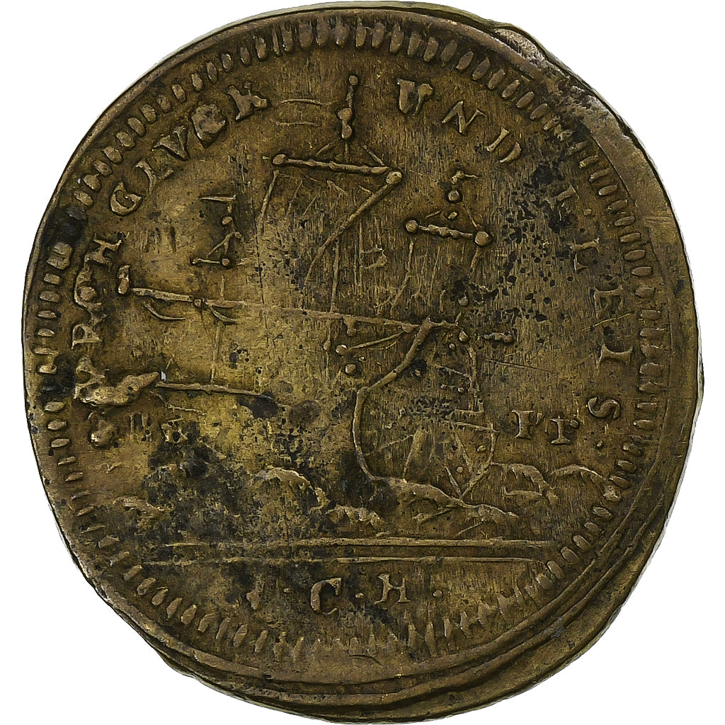 Germany, Nuremberg token, Louis XV, Nuremberg, Brass, AU(55-58)