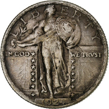 United States, Standing Liberty Quarter, 1924, Philadelphia, Silver, VF(30-35)
