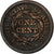Stati Uniti, Braided Hair Cent, 1853, Philadelphia, Rame, SPL-, KM:67