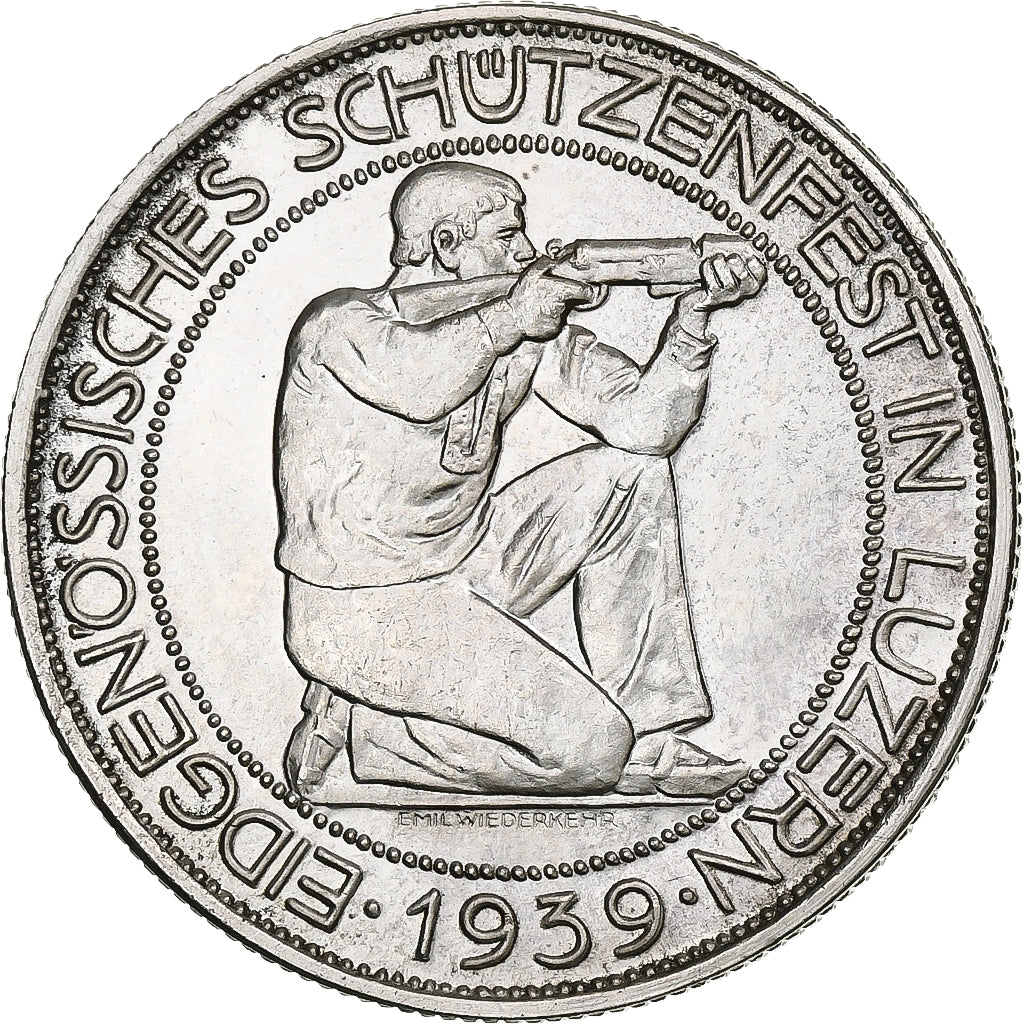 Switzerland, Medal, Lucerne, 1939, Bern, Silver, EF(40-45)