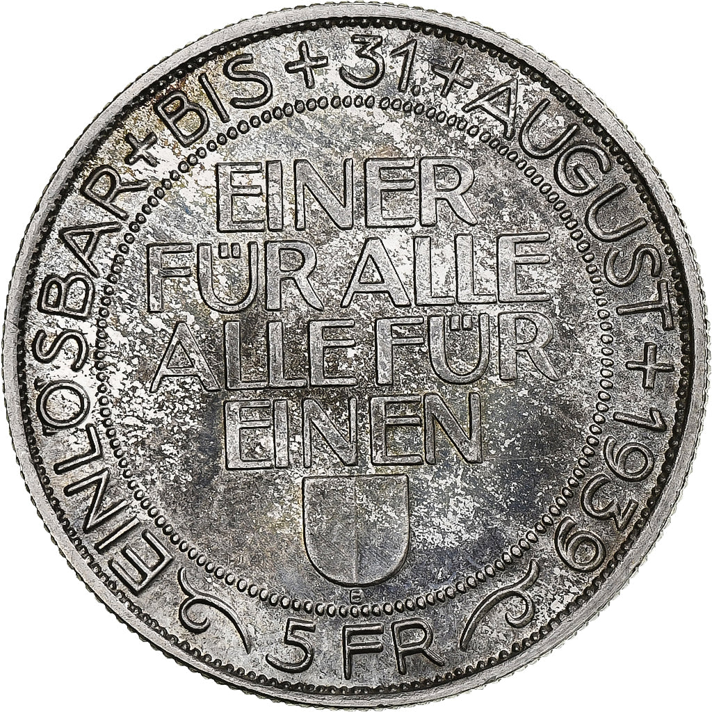 Switzerland, Medal, Lucerne, 1939, Bern, Silver, EF(40-45)