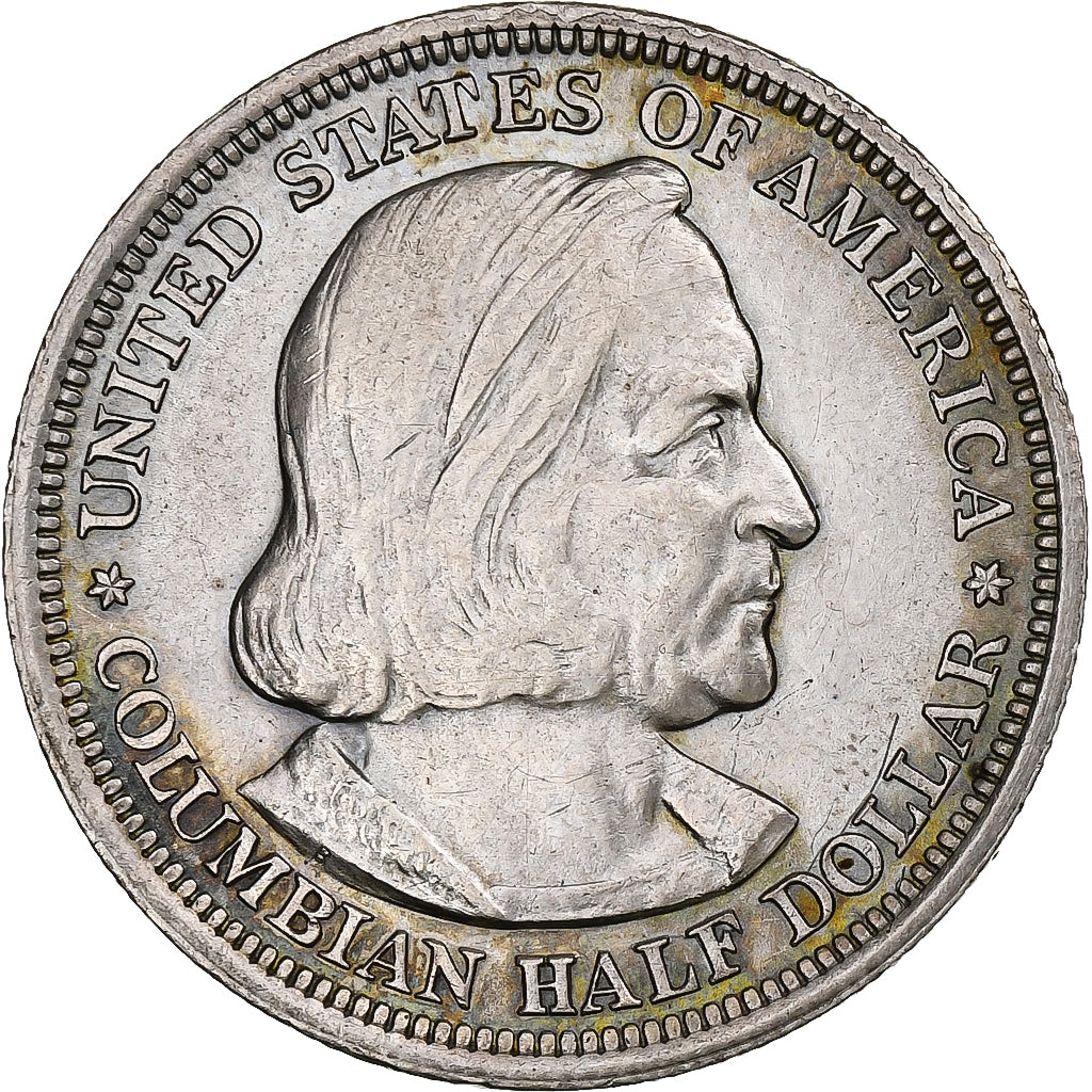 États-Unis, Half Dollar, Columbian, 1898, Philadelphie, Argent, SUP, KM:117