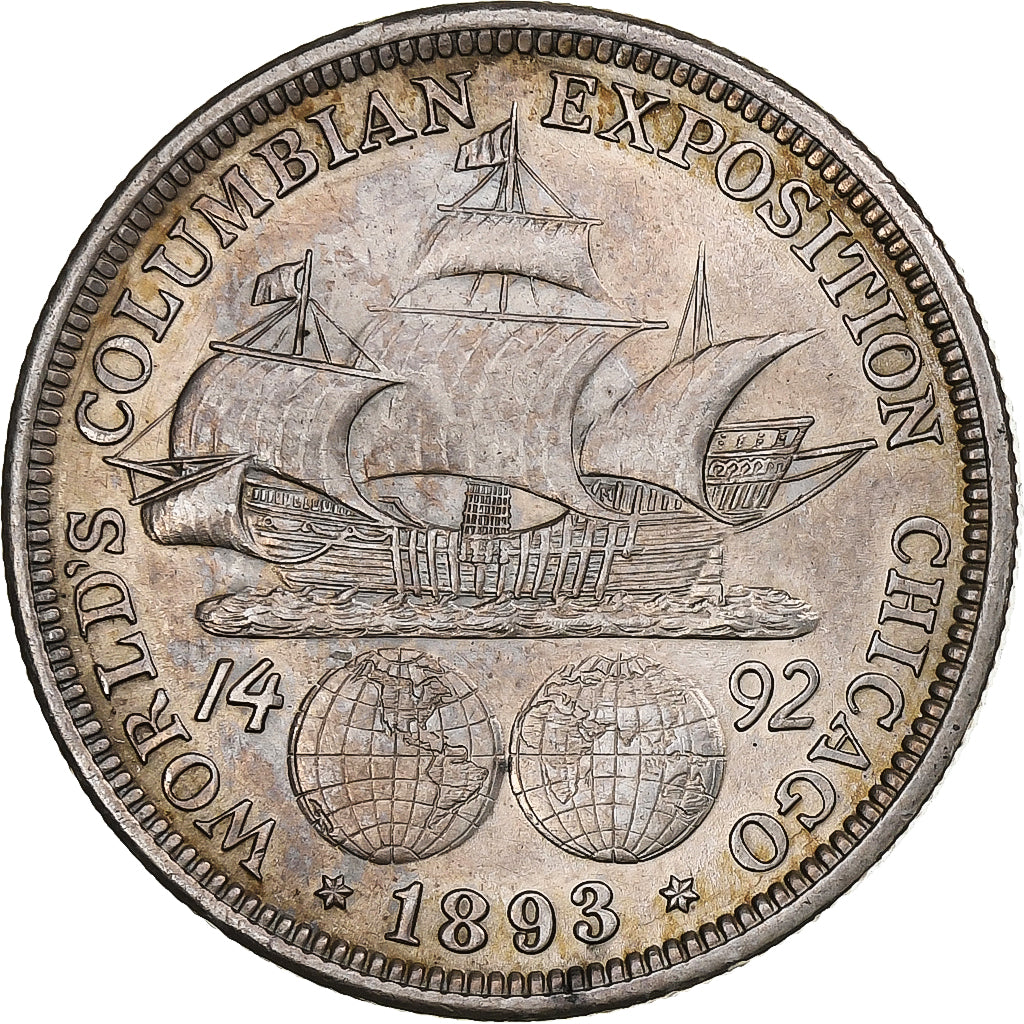 États-Unis, Half Dollar, Columbian, 1898, Philadelphie, Argent, SUP, KM:117