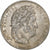 França, Louis-Philippe, 5 Francs, 1833, Rouen, Prata, AU(50-53), Gadoury:678
