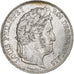 Francia, Louis-Philippe, 5 Francs, 1833, Lyon, Argento, BB+, Gadoury:678