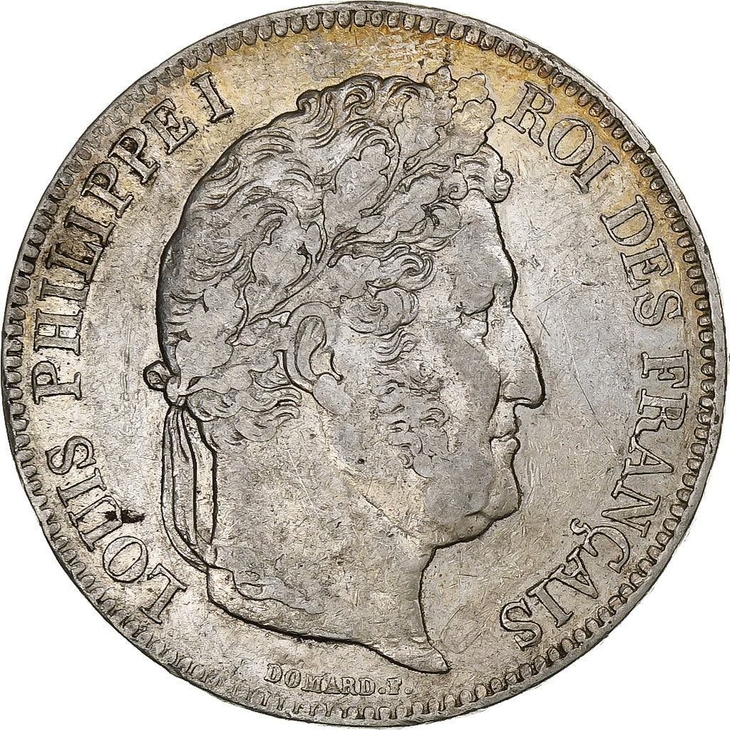 France, Louis-Philippe, 5 Francs, 1833, Bordeaux, Argent, TTB+, Gadoury:678